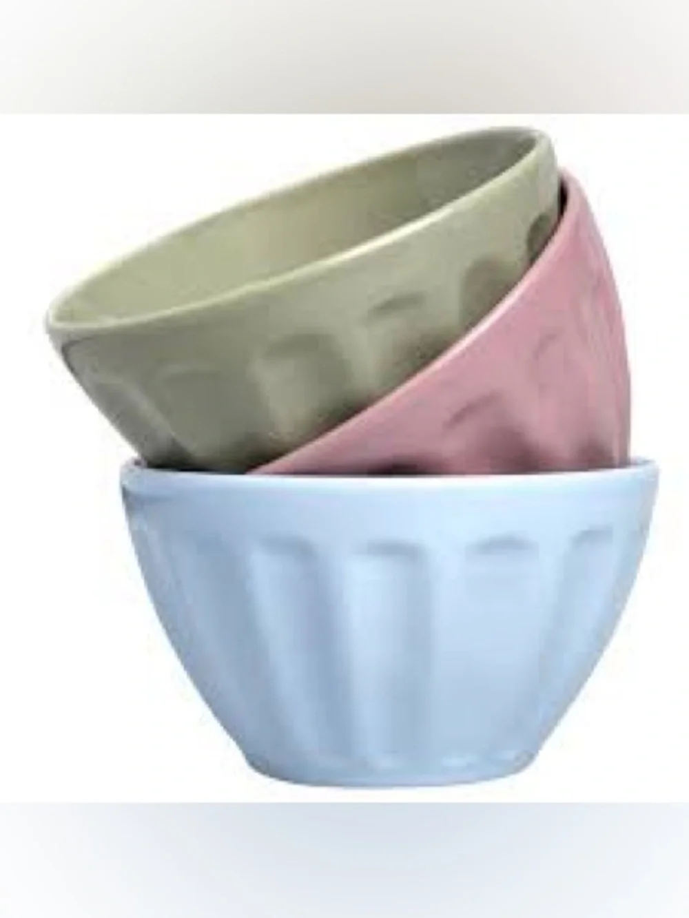 Pier 1 kitchen 3 pc mini ceramic prep bowls